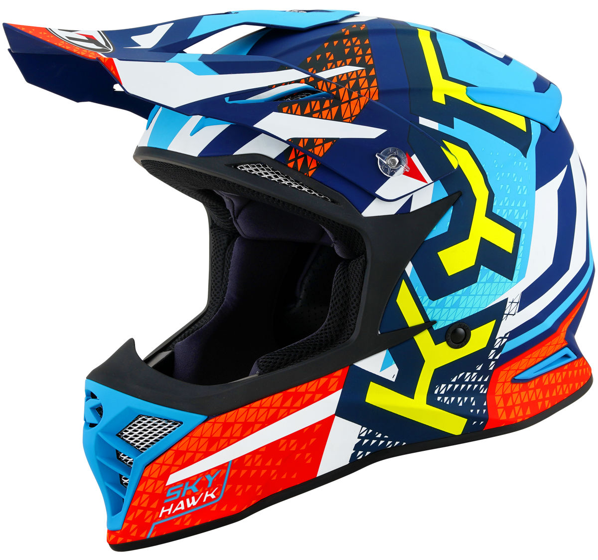 HYPERFLOW MATT LIGHT BLUE/RED / GRAPHIC